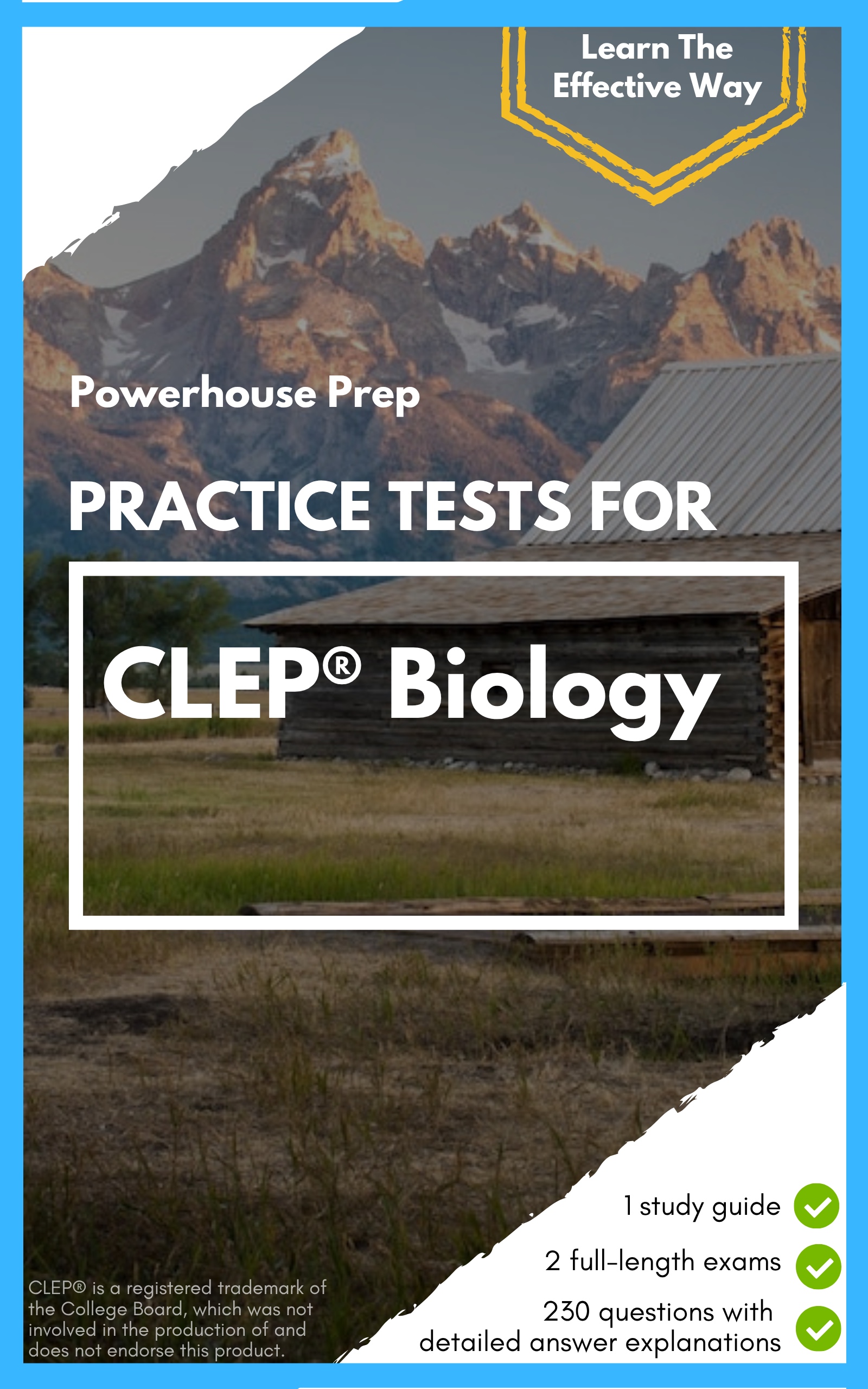 Practice Tests for CLEP Biology book cover