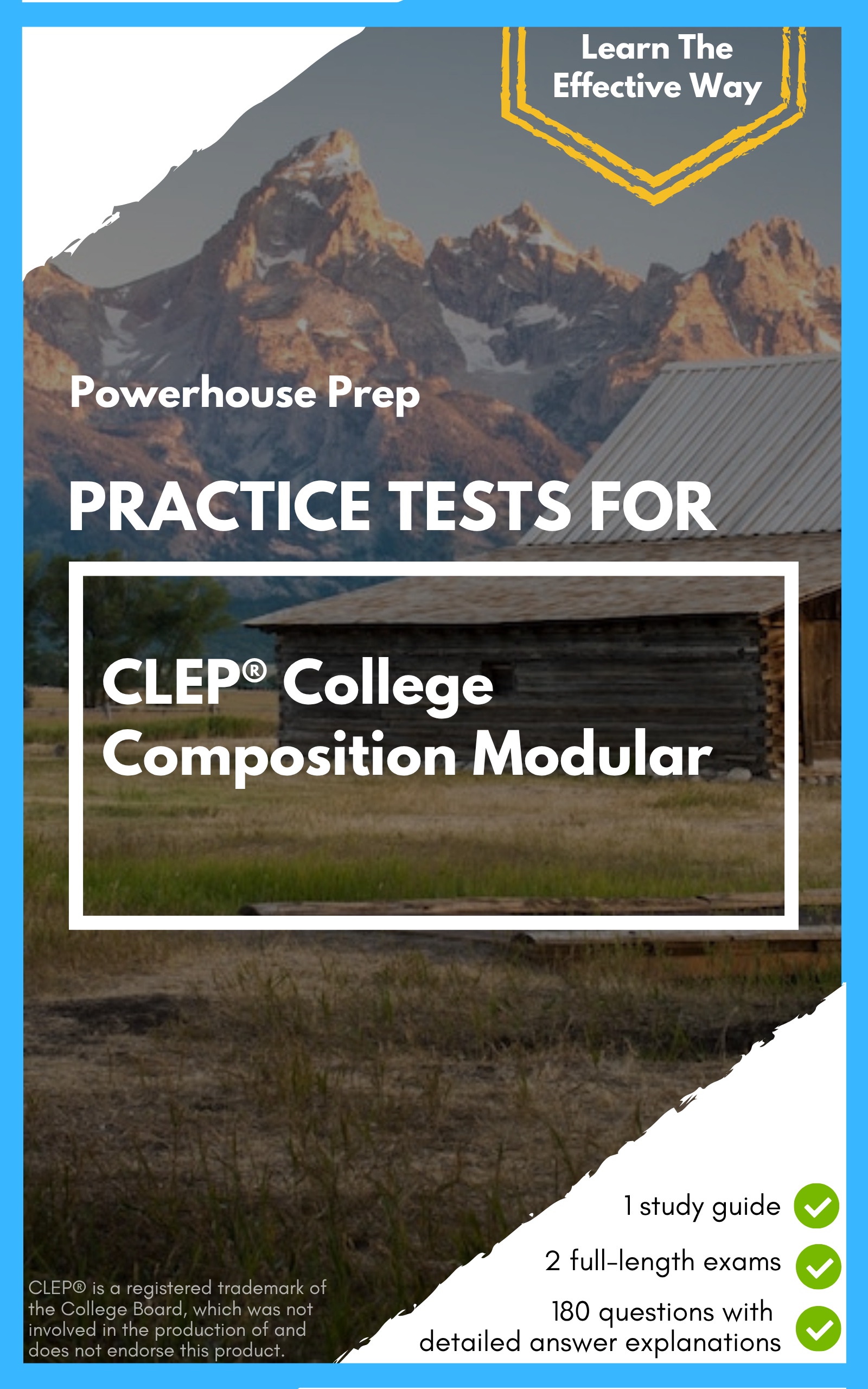 Practice Tests for CLEP College Composition Modular book cover