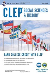 REA CLEP Social Sciences and History book cover