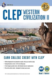 REA CLEP Western Civilization II book cover